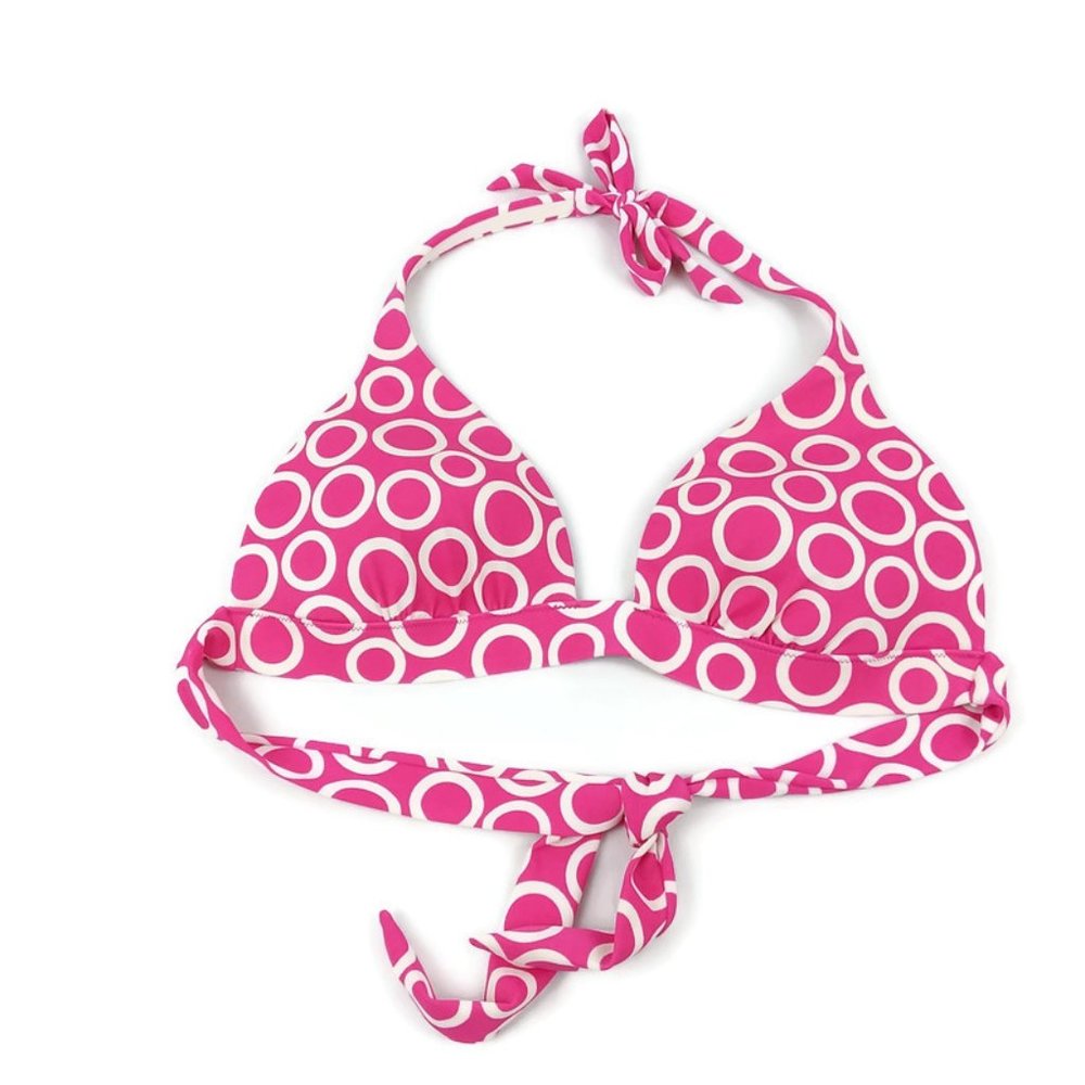 Victoria's Secret Pink Wrap Tie Up Bikini Top L